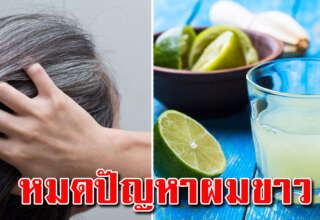 มะนาวกับน้ำมันมะพร้าว ช่วยให้ผมเยอะ ดกดำสวยขึ้น