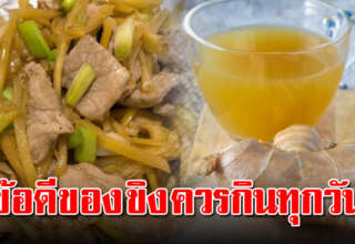รู้ไว้ได้ประโยชน์ ข้อดีของขิง กินทุกวันเป็นเวลาหนึ่งเดือน