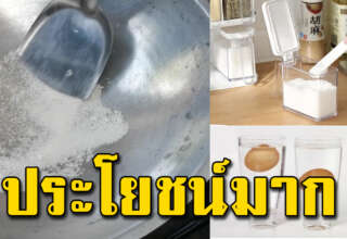 เกลือ ไม่ใช่แค่เครื่องปรุงรส มีประโยชน์อีกมาก