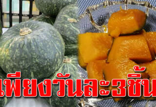 กินฟักทองต้ม 2-3 ชิ้น เป็นประจำ ผิวหน้าสวยใส น้ำหนักลงไว หลายคนไม่รู้