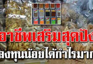 อาชีพเสริมได้กำไรงาม ไม่ต้องมีหน้าร้าน แพคเองทำคนเดียวก็ได้