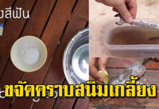4 สูตรขจัดคราบสนิม ด้วยของหาง่ายในบ้าน ได้ผลดีมาก