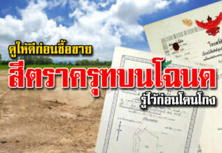 รู้หรือไม่ “สีตราครุฑ” ในโฉนดที่ดิน บอกความแตกต่างของโฉนด ดูให้ดีก่อนซื้อขาย