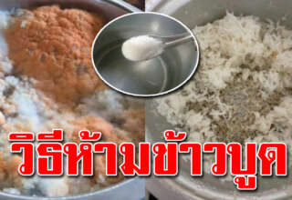หุงไม่ถึงครึ่งวัน ข้าวบูดคาหม้อ ต้องเททิ้ง ปัญหานี้แก้ได้
